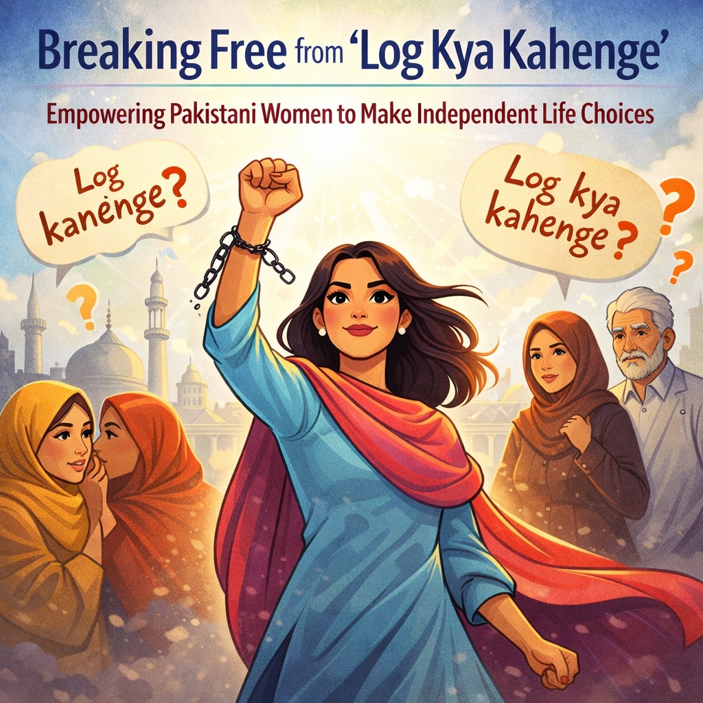 Breaking Free from 'Log Kya Kahenge': Empowering Pakistani Women to Make Independent Life Choices